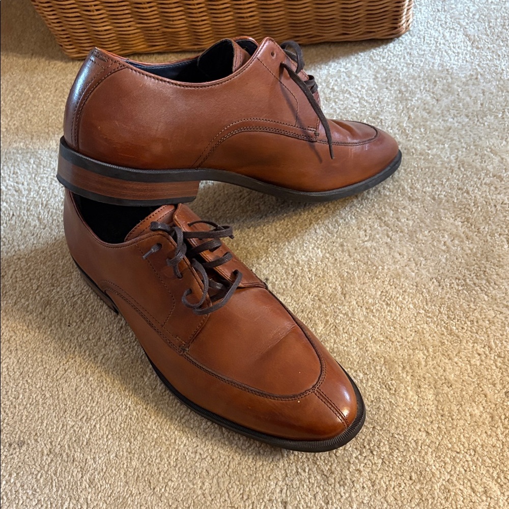 Cole Haan Brown Leather Derbys